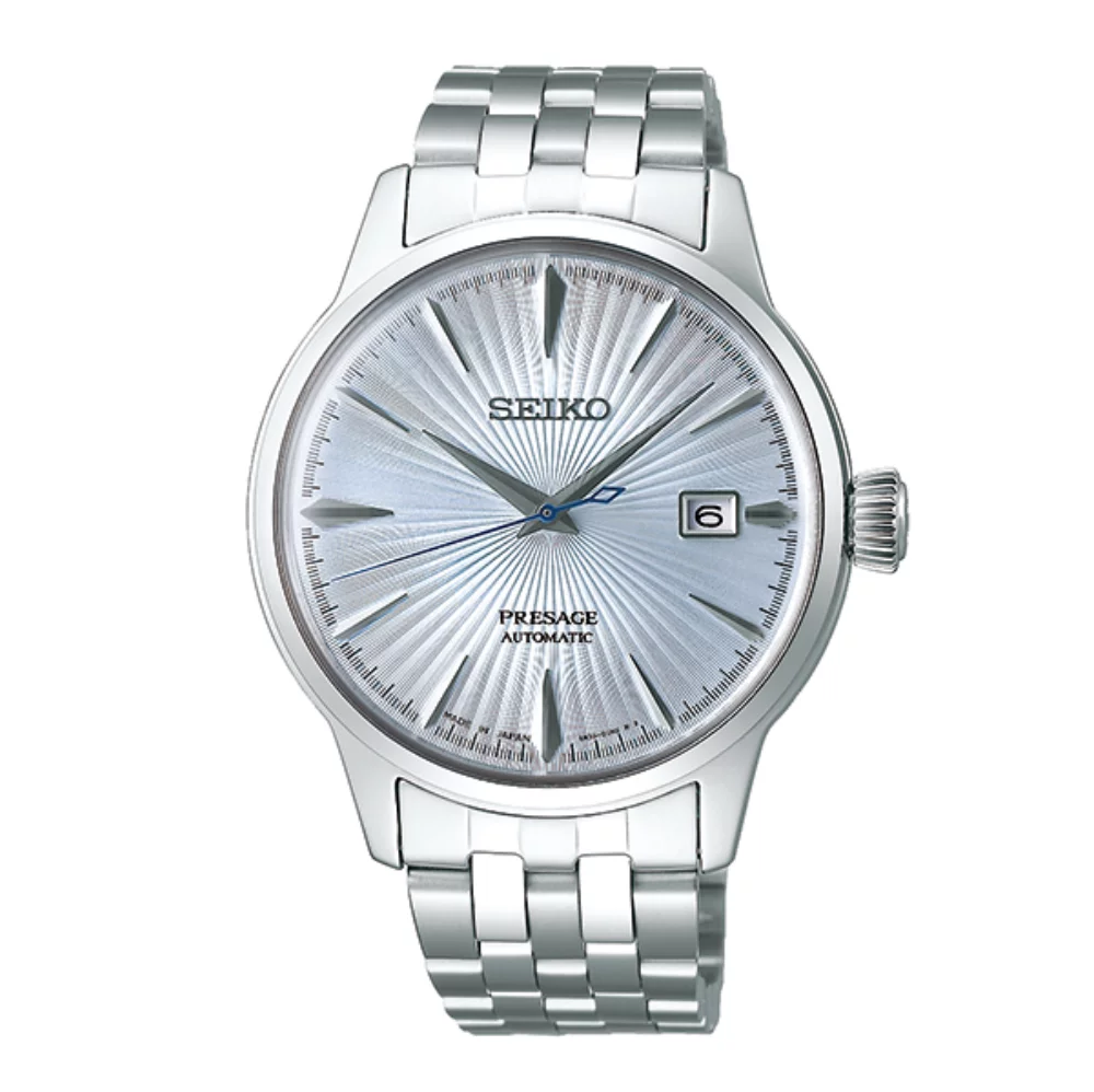 Montre automatique Seiko Presage SRPE19 - Argent