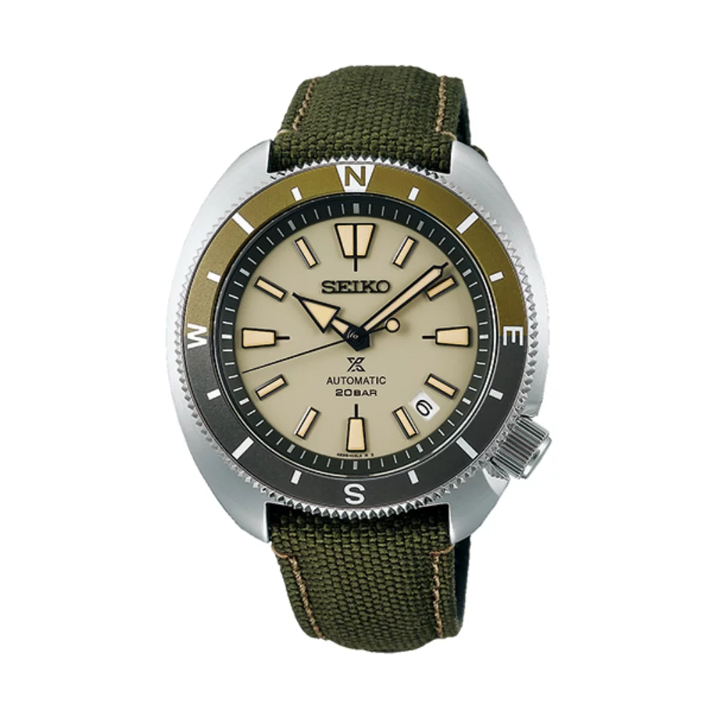 Seiko Prospex SRPG13 Montre de plongée mécanique pour homme - Vert