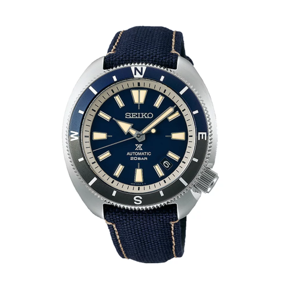 Montre de plongée mécanique Seiko Prospex SRPG15 pour homme - Bleu