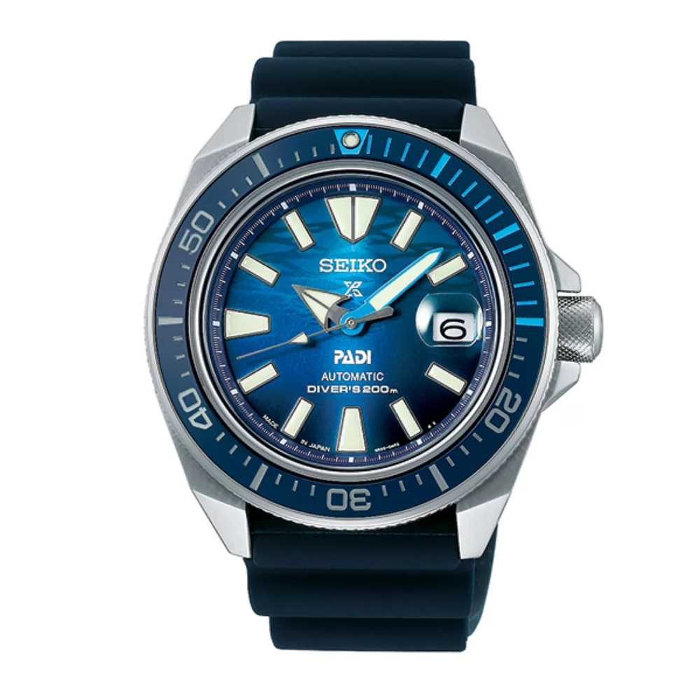 Seiko Prospex SRPJ93 Montre de plongée pour homme - Bleu et noir