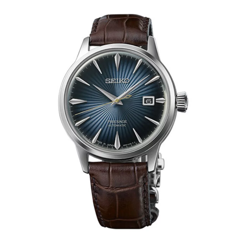 Seiko Presage SRPK15 Automatic Watch - Brown