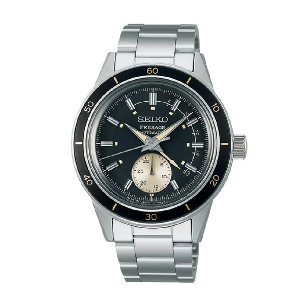 Montre pour homme automatique Seiko Presage SSA449 - Noir