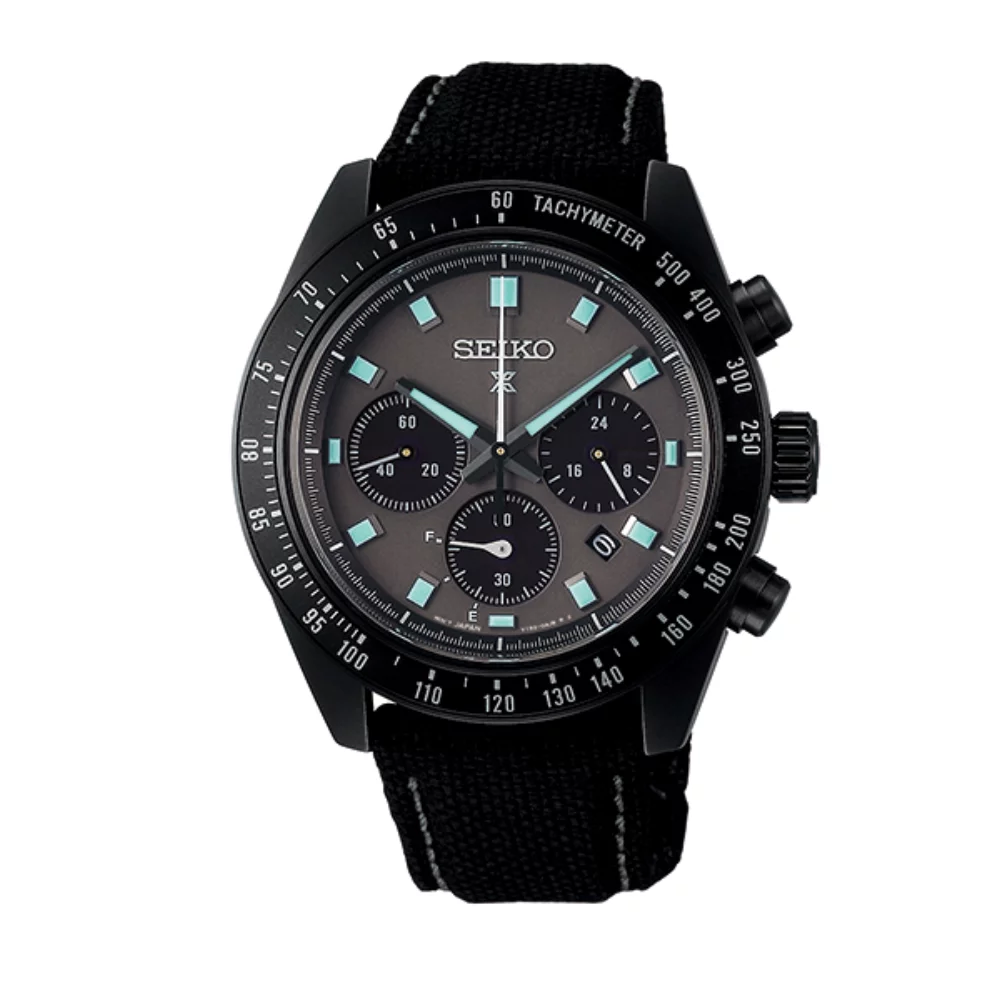 Montre pour homme Seiko Prospex SSC923 Chronographe Solaire - Noir