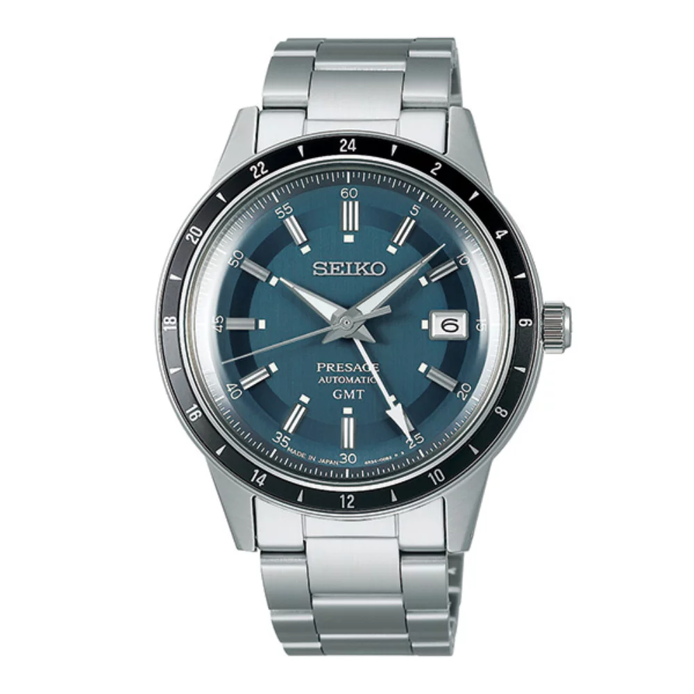 Montre pour homme automatique Seiko Presage SSK009 - Bleu