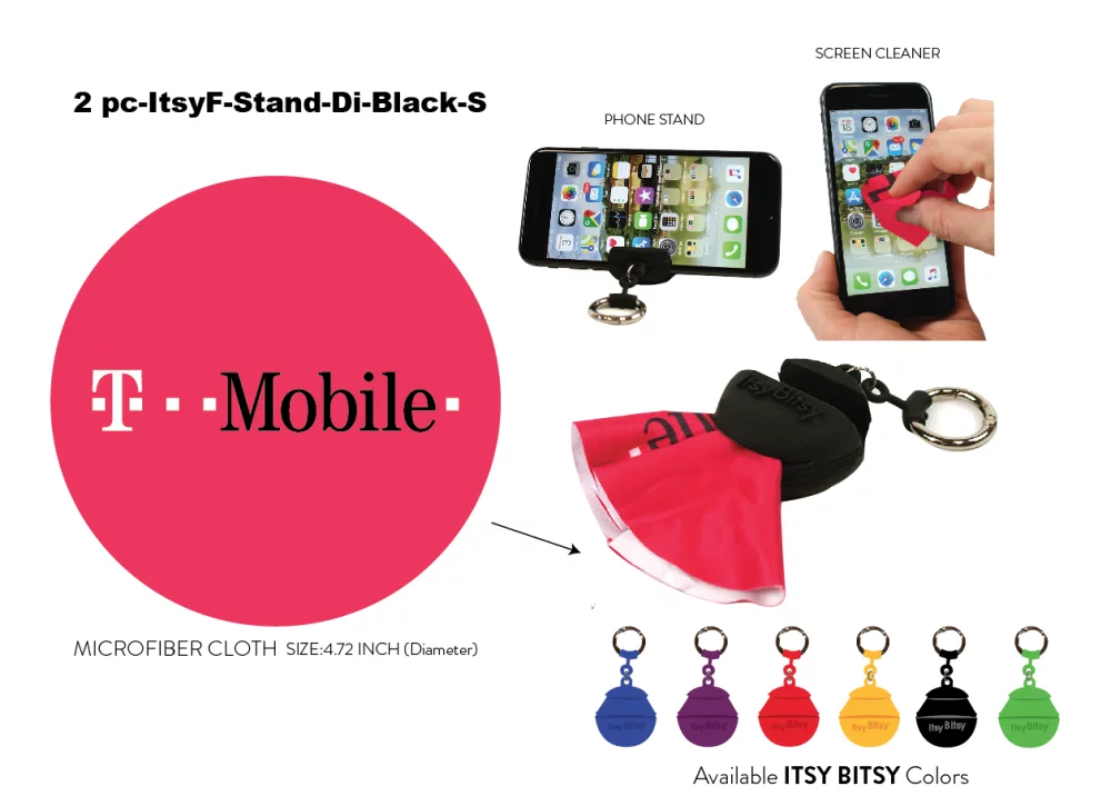 Itsy Bitsy Silicone Phone Stand/Cleaner