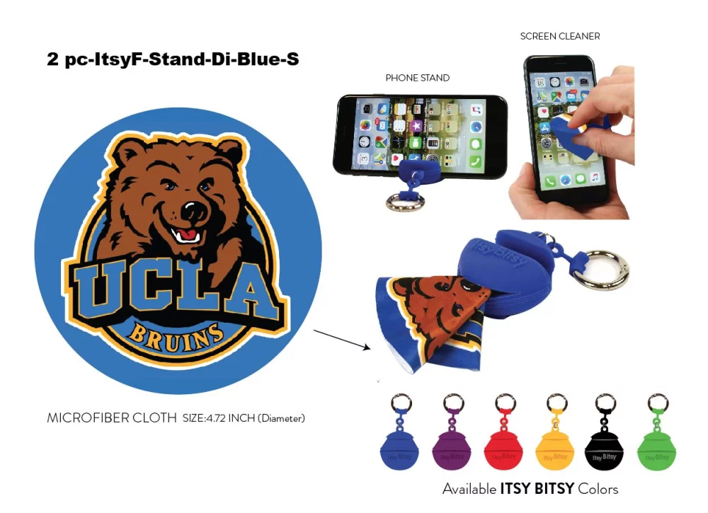 Itsy Bitsy Cleaner and Silicone Phone Stand