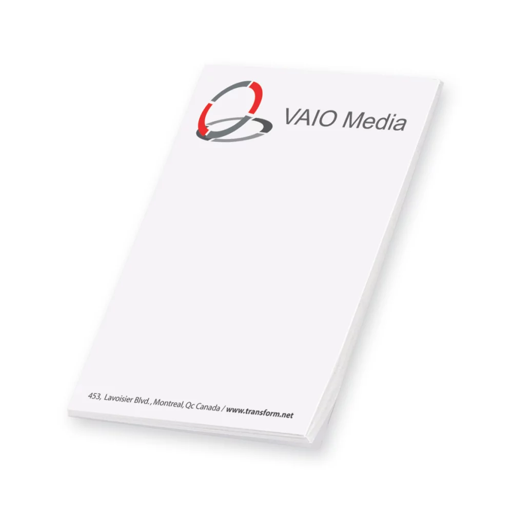 25 Sheet Multi-Tac® Sticky Note Rectangle Pad (4"x5 7/8")