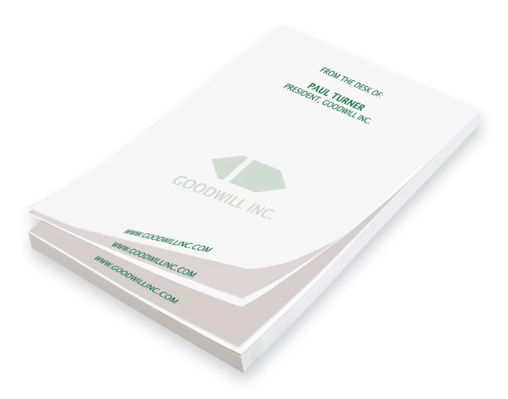 25 Sheet Non Sticky Note Pad (3 3/4"x5 3/4")