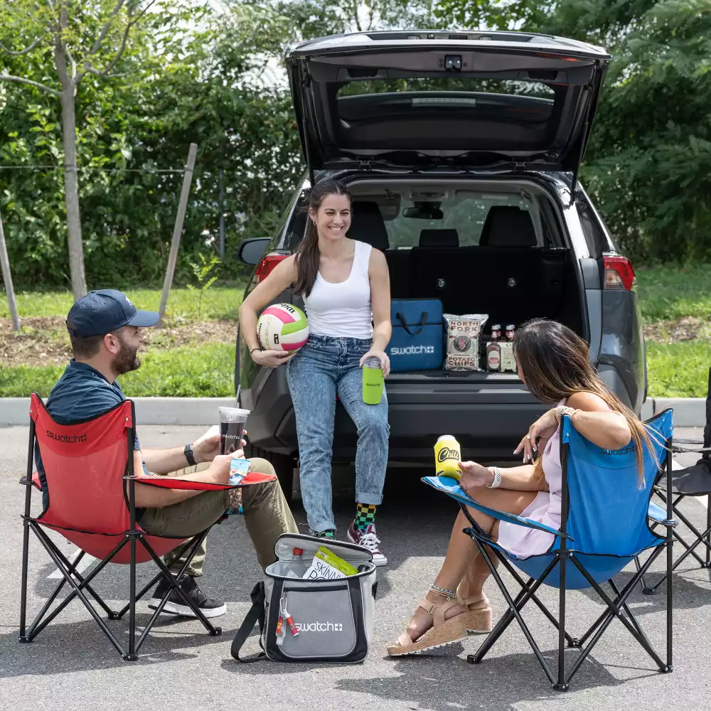 Chaise pliante avec sac de transport