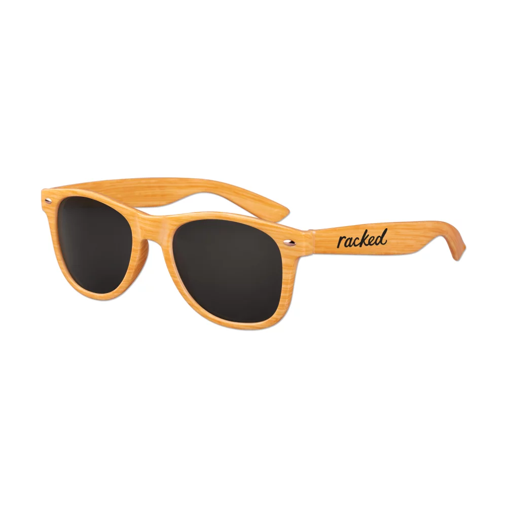Wood Grain Sunglasses
