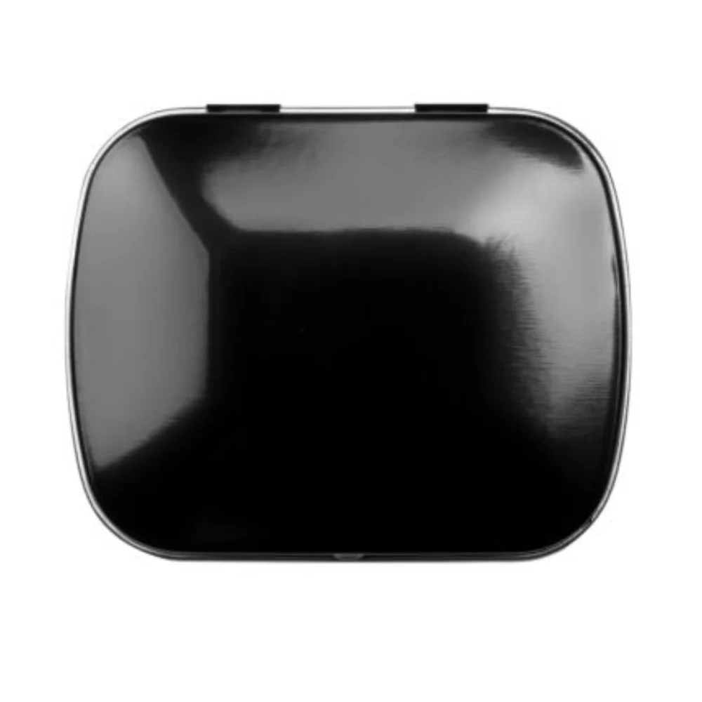 Boîte en forme de dôme - Menthes carrées imprimées