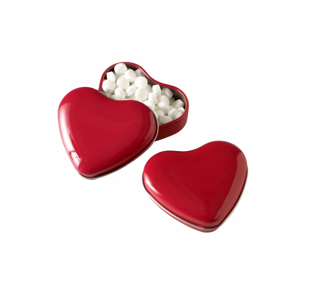 Boîte de coeur doux avec MicroMints®