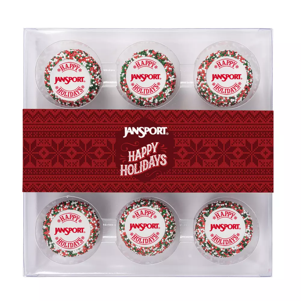 Cookies Sandwich Trempés Personnalisés - 9 pièces