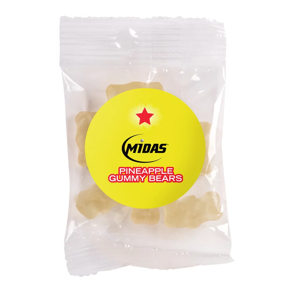 Bonbon par couleur 1 oz. Sac cadeau avec des oursons en gélatine