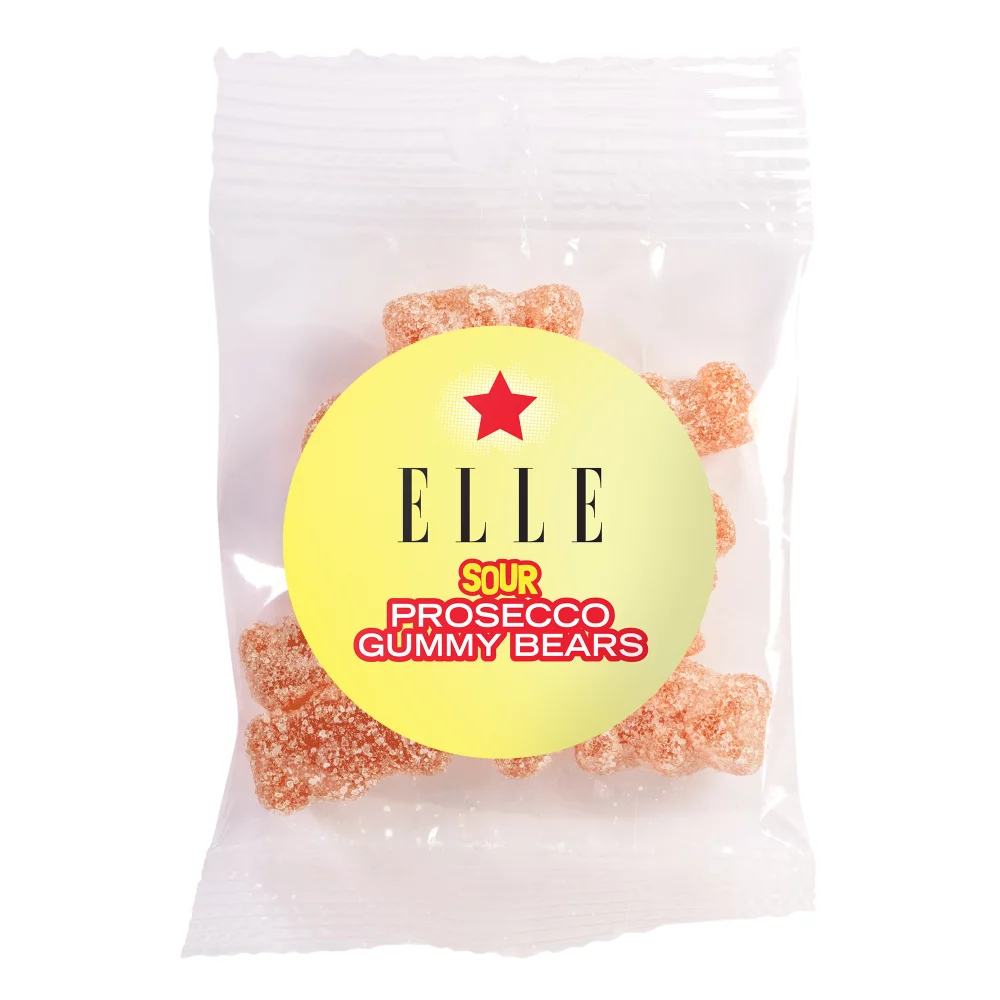 Candy By Color 1 Oz. Goody Bag with Gummy Bears