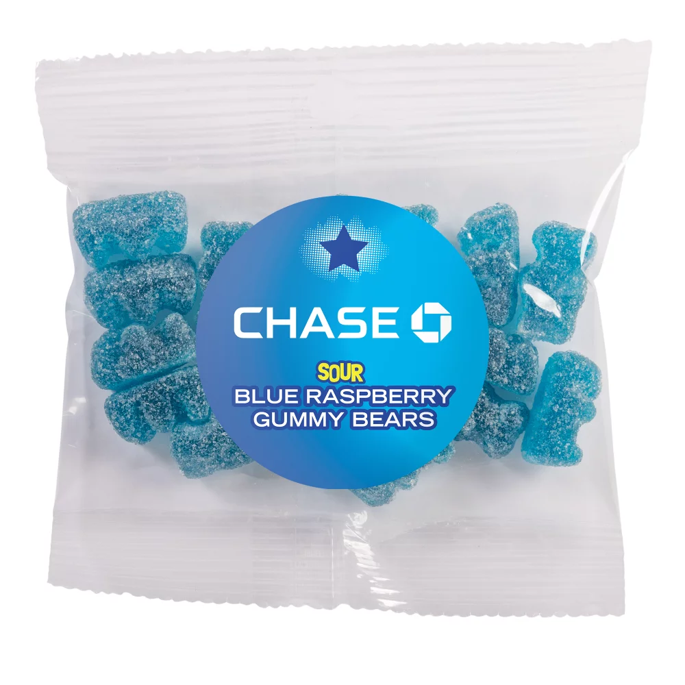 Candy By Color 1 Oz. Full Color DigiBag with Gummy Bears