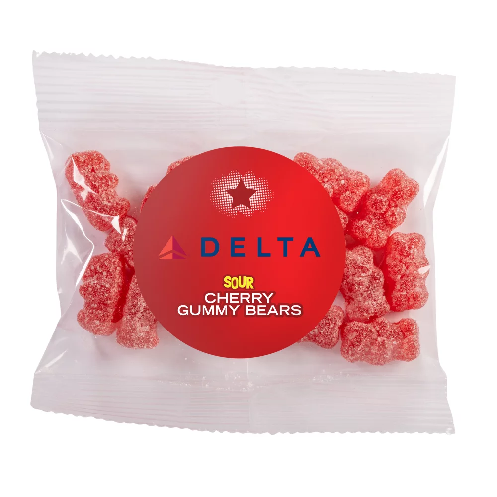 Candy By Color 1 Oz. Full Color DigiBag with Gummy Bears