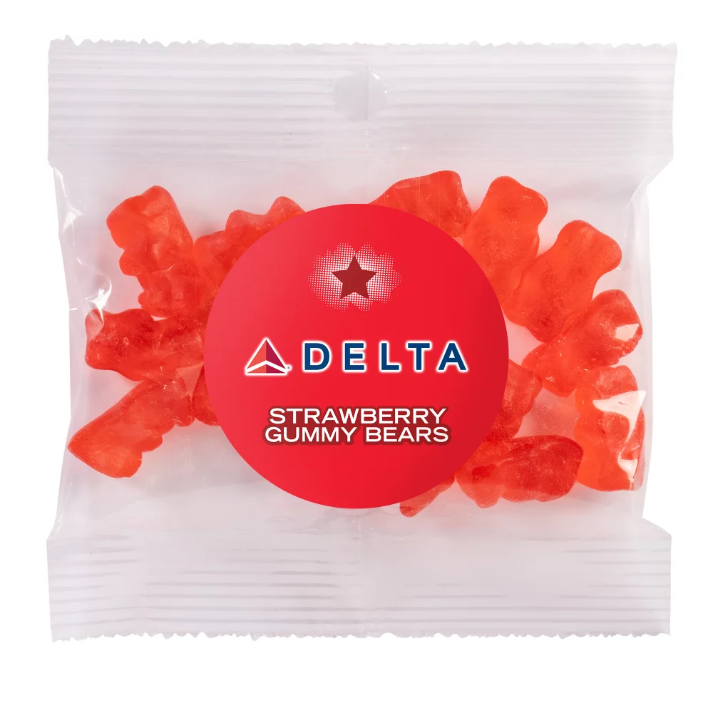 Candy By Color 1 Oz. Full Color DigiBag with Gummy Bears