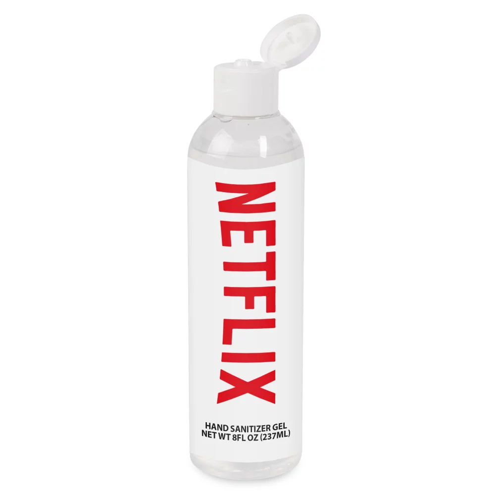 8 Oz. Hand Cleanser Gel Bottle - 62% Alcohol