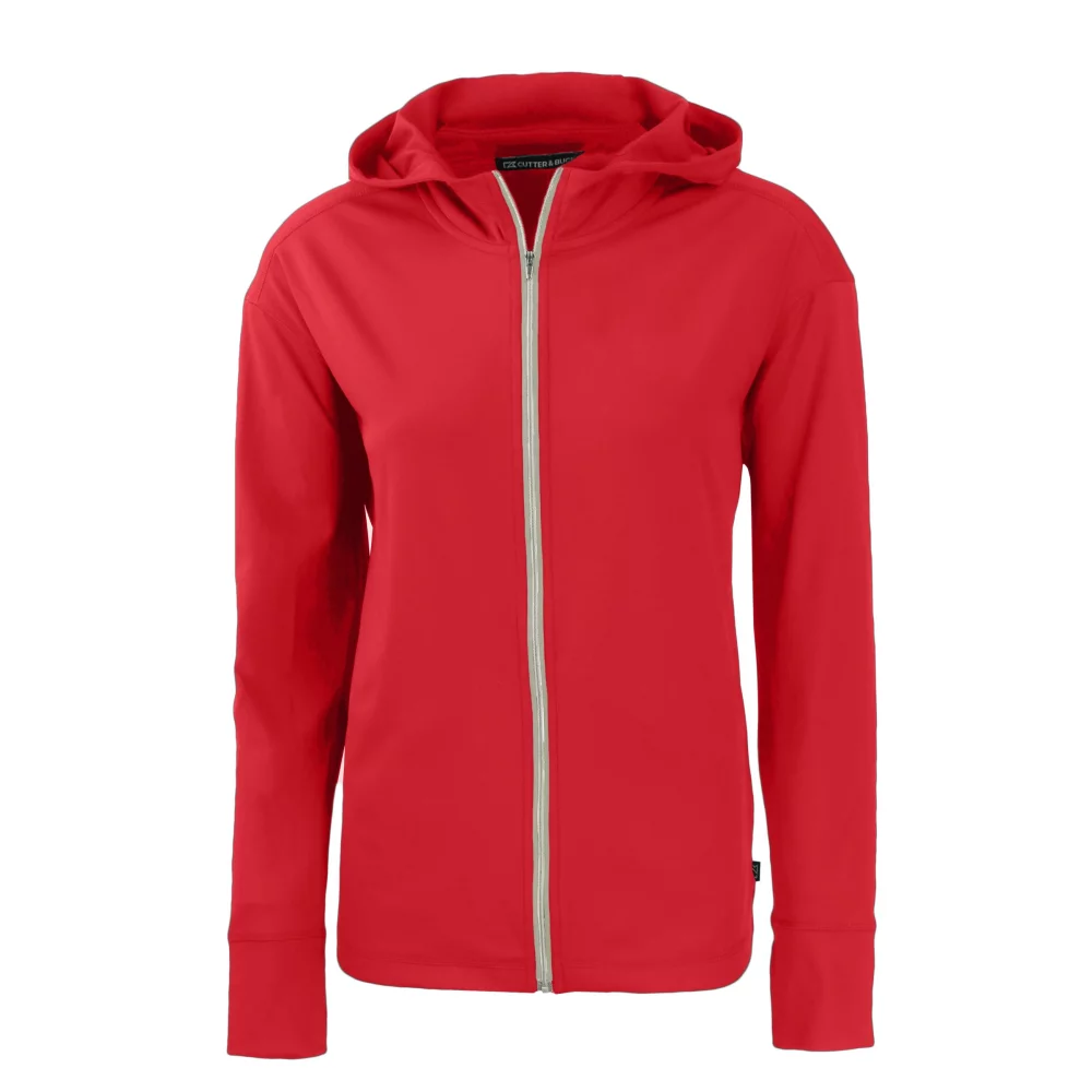 Sweat à capuche zippé intégral pour femme Cutter & Buck Daybreak Eco Recycled