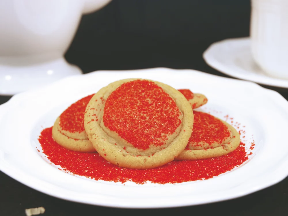 Boîte de biscuits au sucre gourmet Fresh Beginnings