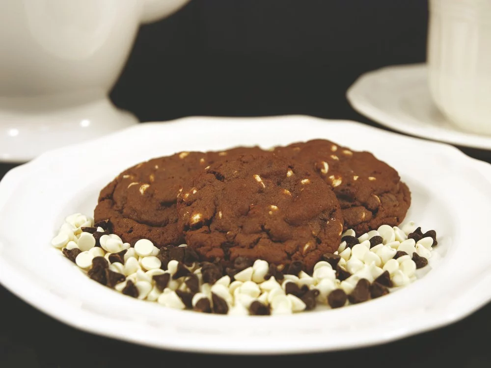 Boîte de biscuits au chocolat double puce Fresh Beginnings