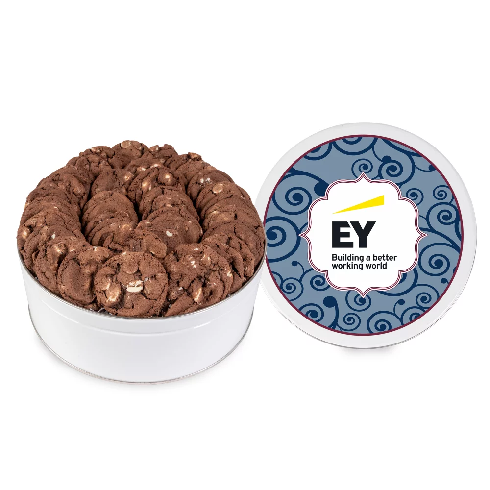 Boîte de biscuits au chocolat double puce Fresh Beginnings (grand format)