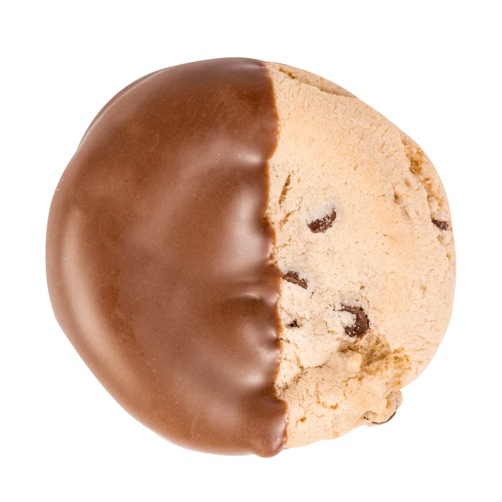 Cookie aux pépites de chocolat trempé individuellement emballé "Fresh Beginnings"