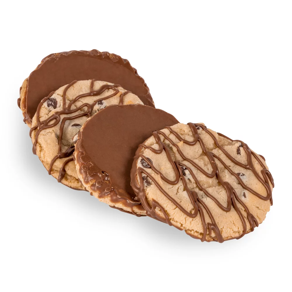 Biscuit au glaçage onctueux emballé individuellement pour un nouveau départ.