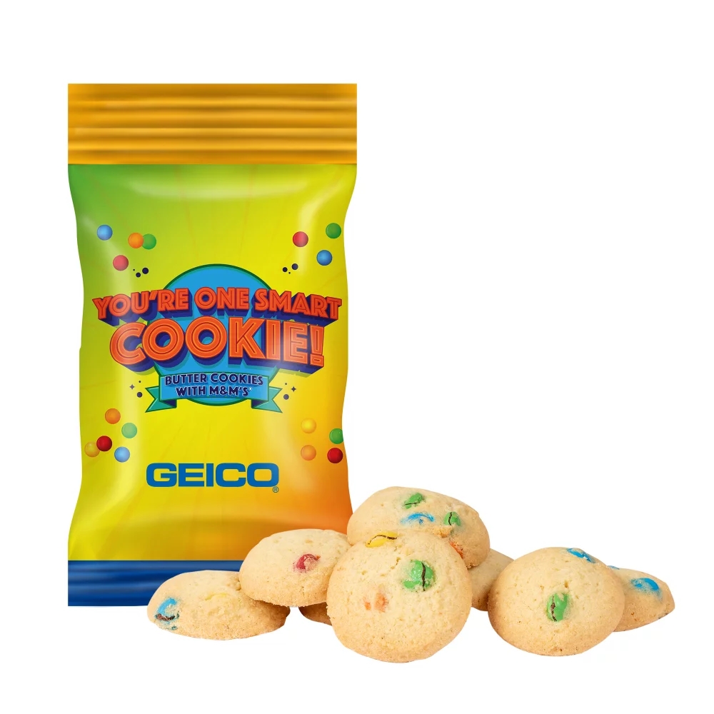 Cookies aux pépites de M&M's® en format mini - 2 oz.