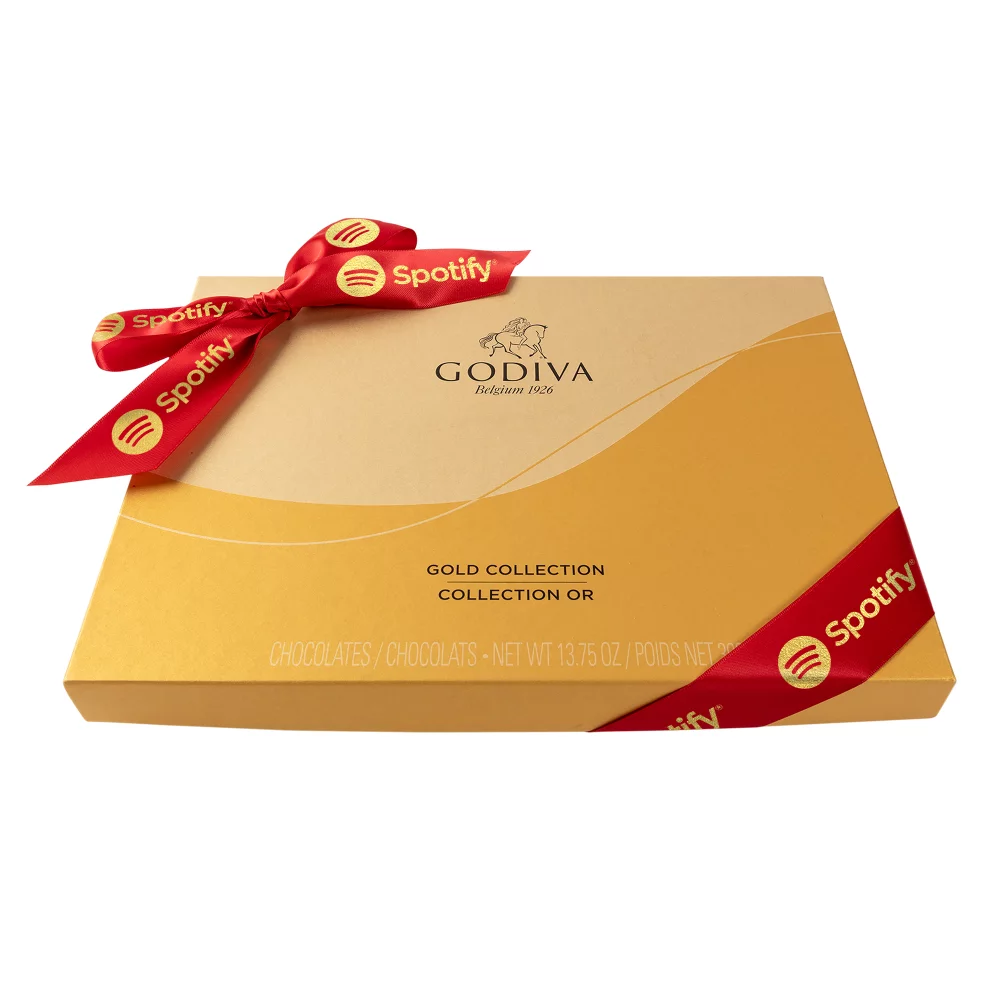 Boîte assortie Godiva Ballotin Gold de 36 pièces