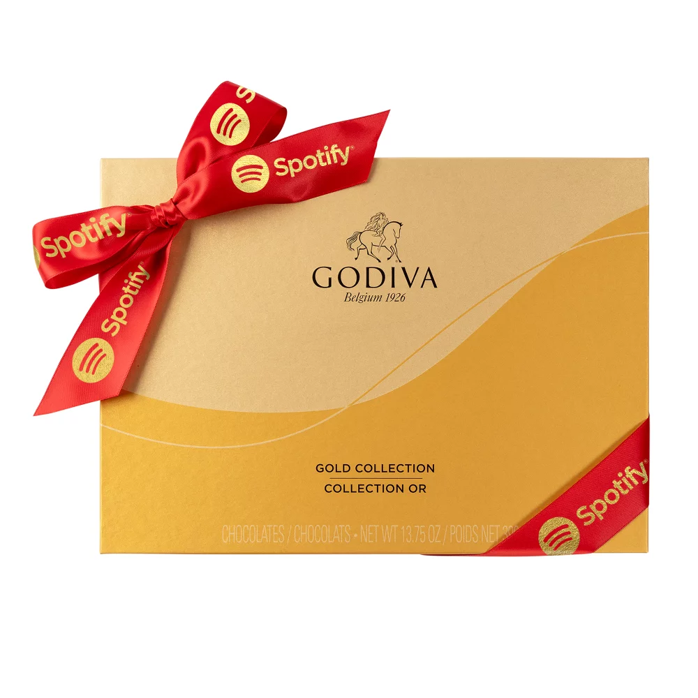 Boîte assortie Godiva Ballotin Gold de 36 pièces