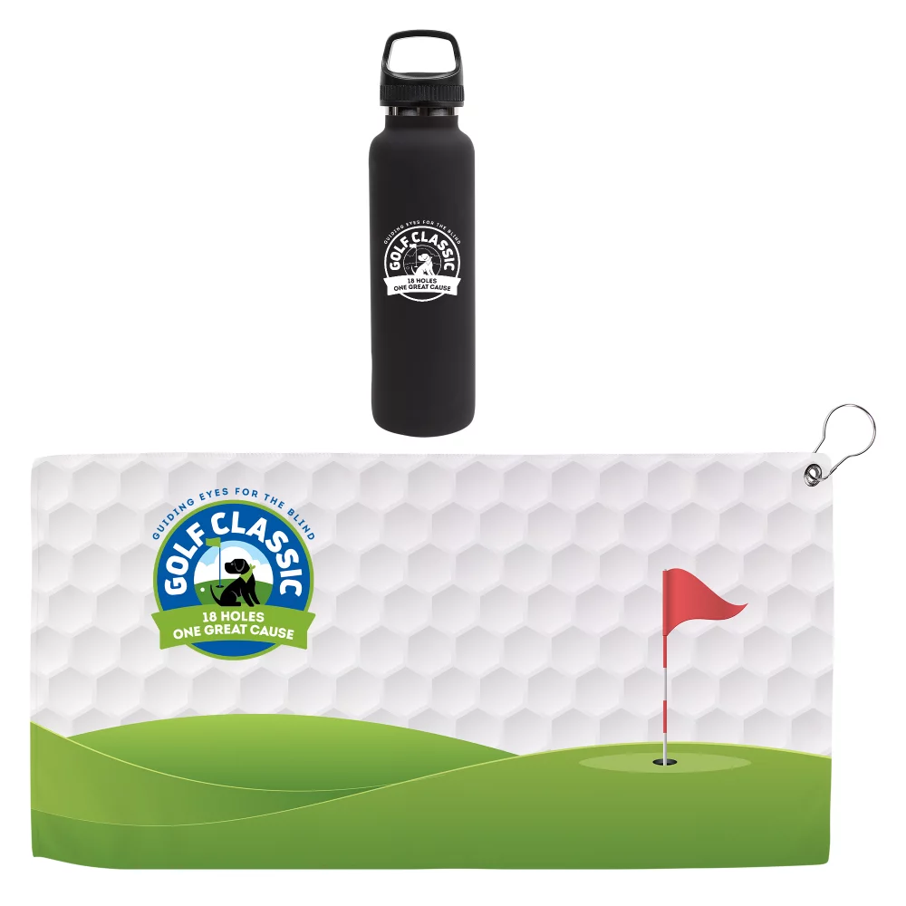 Hole in One Satin Bottle Gift Set