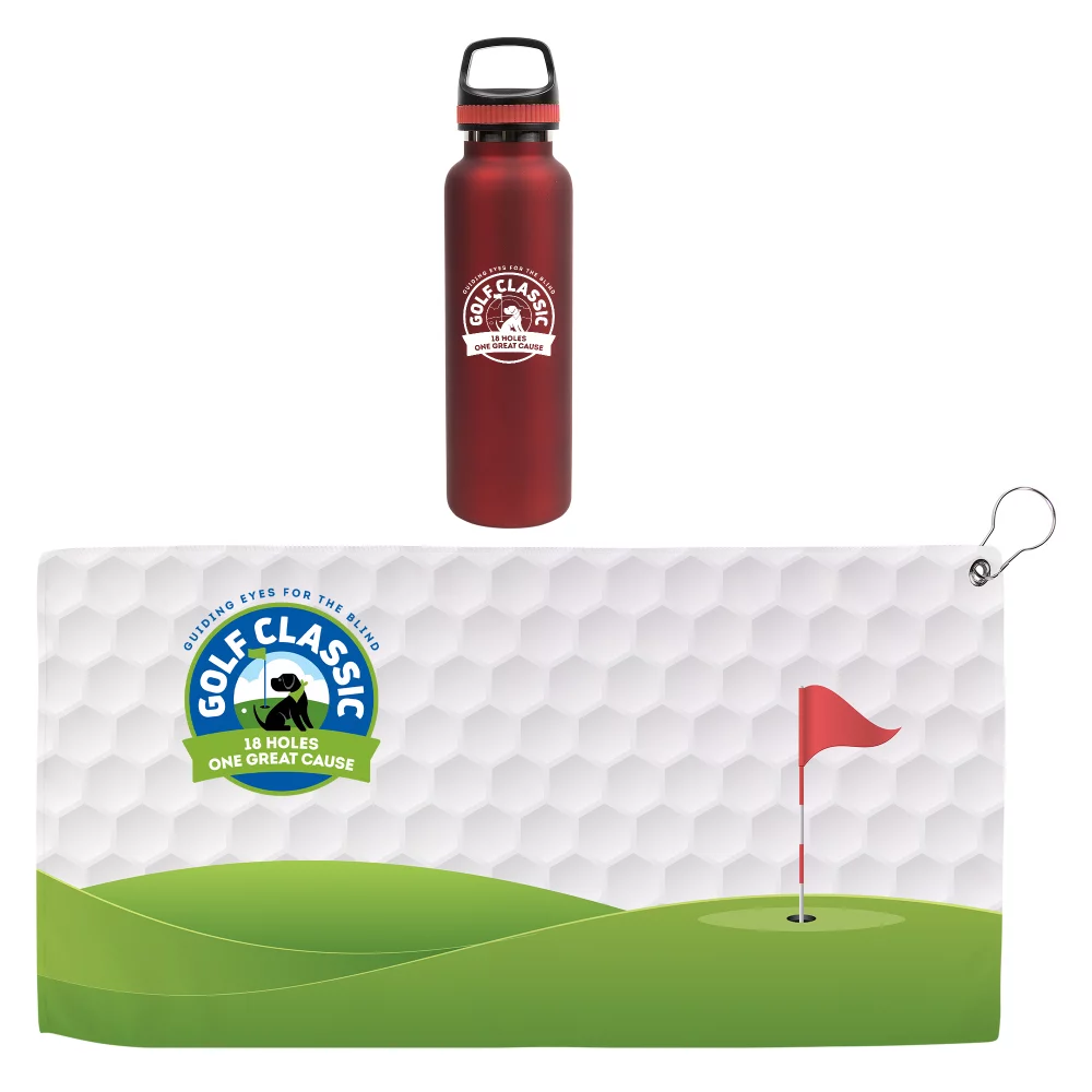 Hole in One Satin Bottle Gift Set