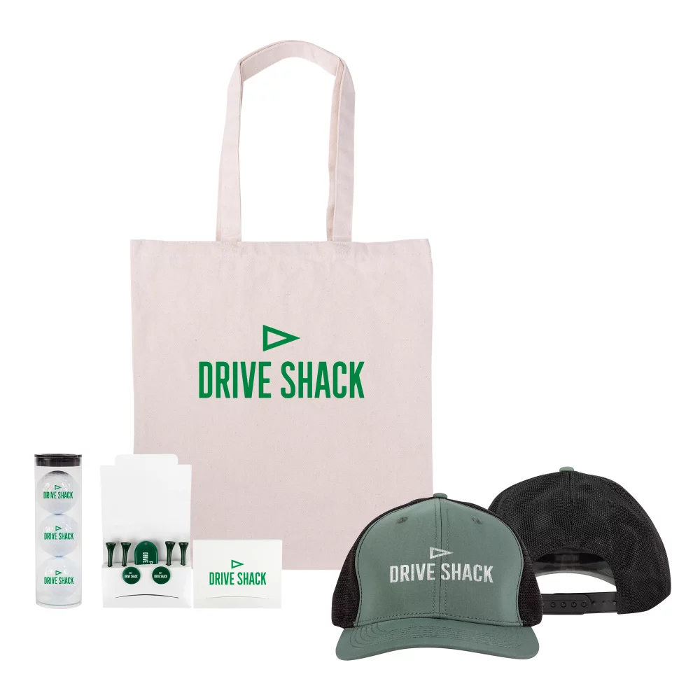 Kit de golf dans un sac en toile