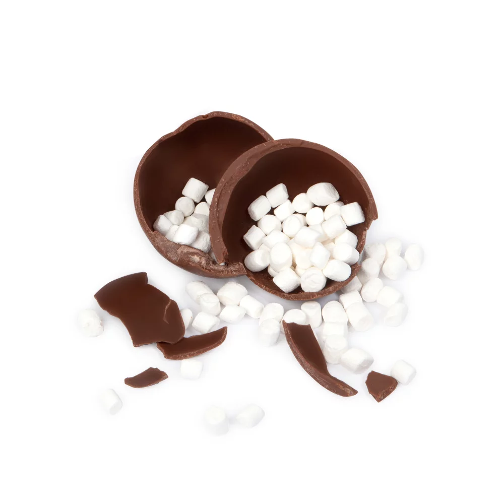 Bombe de cacao chaud - saveur de menthe poivrée