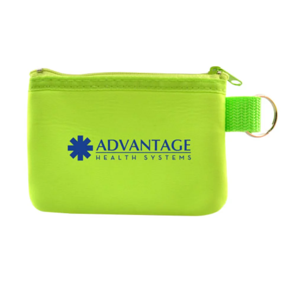 Zip Pouch w/Key Ring