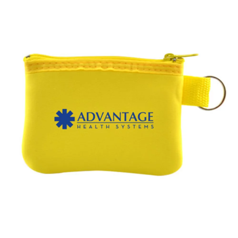 Zip Pouch w/Key Ring