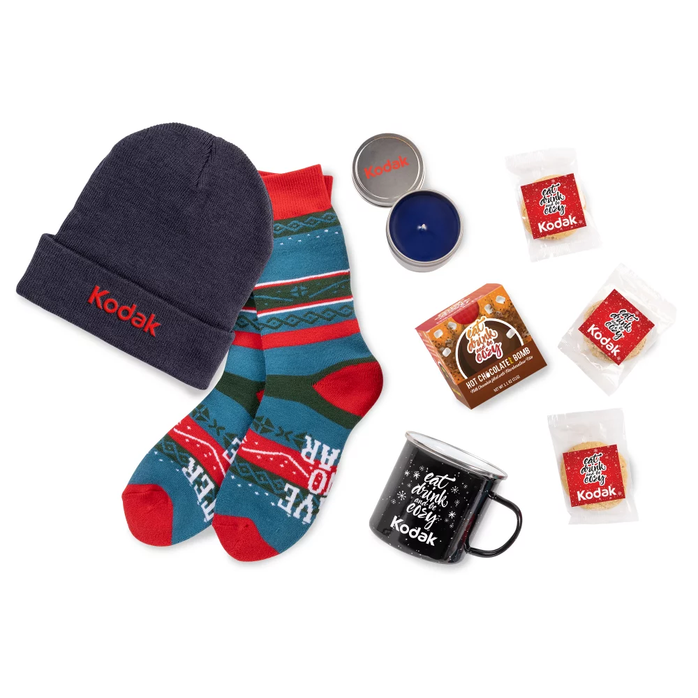 Ensemble cadeau Manger, Boire et Être Confortable