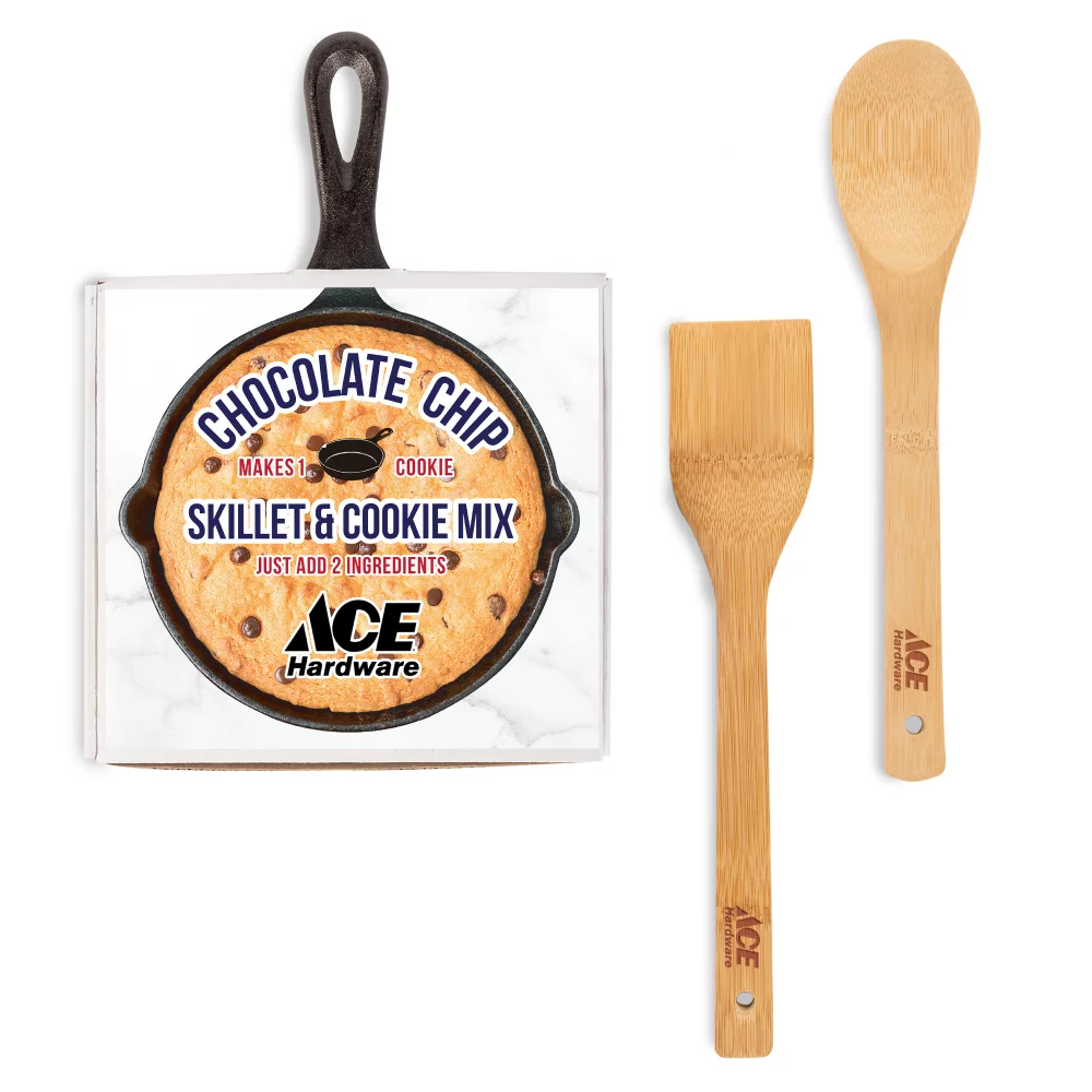 Fresh Beginnings Skillet Cookie Kit with Bamboo Cooking Utensils