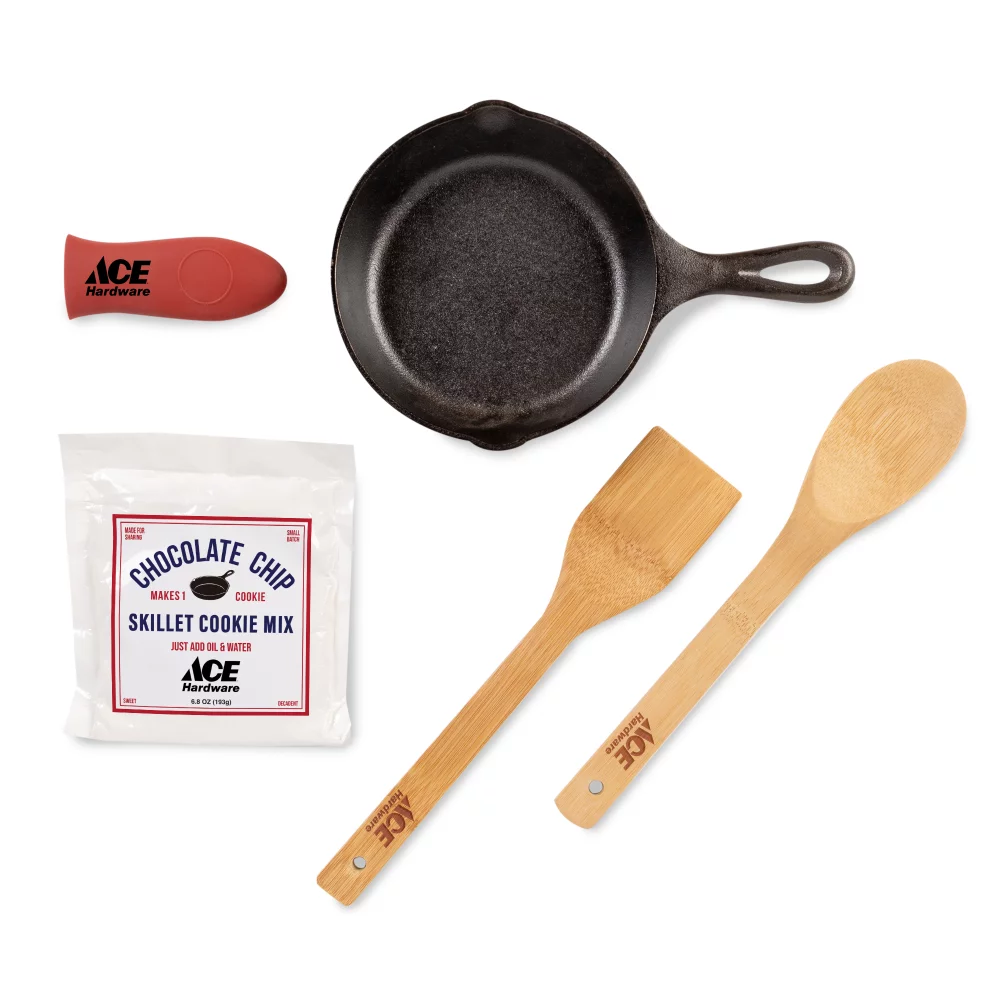 Fresh Beginnings Skillet Cookie Kit with Bamboo Cooking Utensils