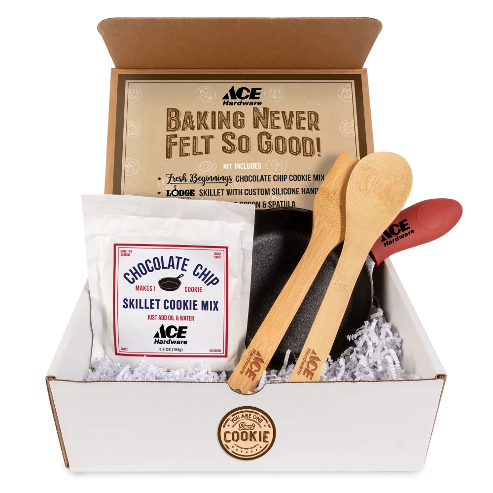 Fresh Beginnings Skillet Cookie Kit with Bamboo Cooking Utensils