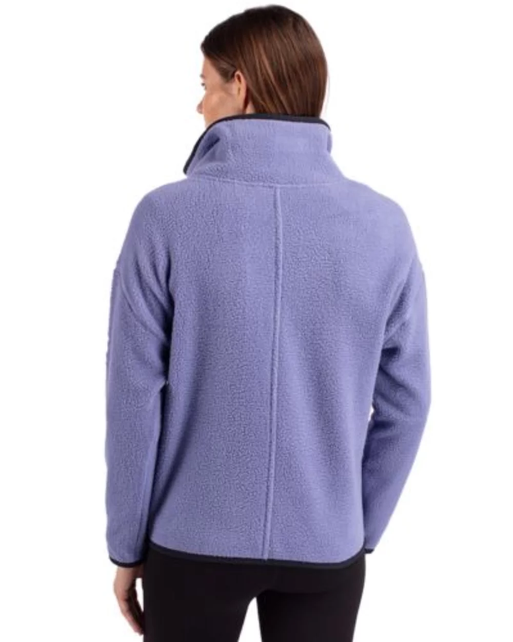 Cutter & Buck Cascade Eco Sherpa Womens Fleece Pullover Jacket