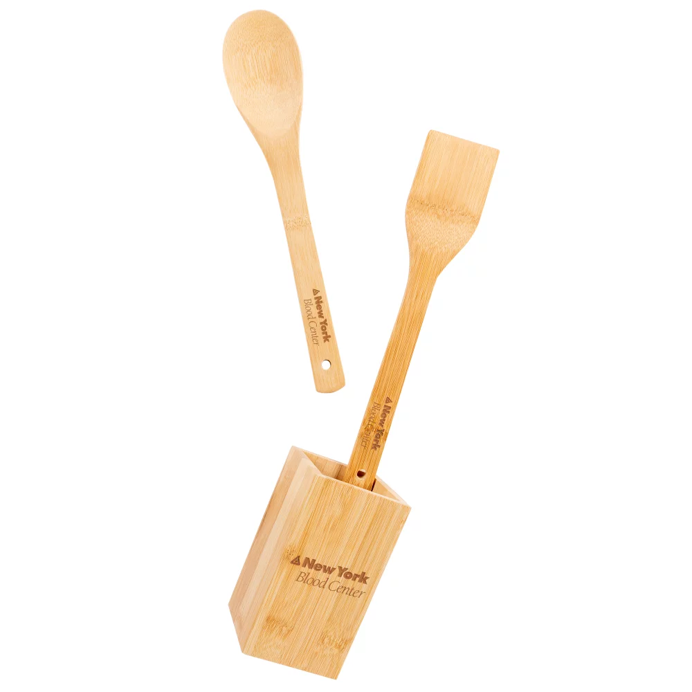 Ensemble cadeau de cuisine en bambou