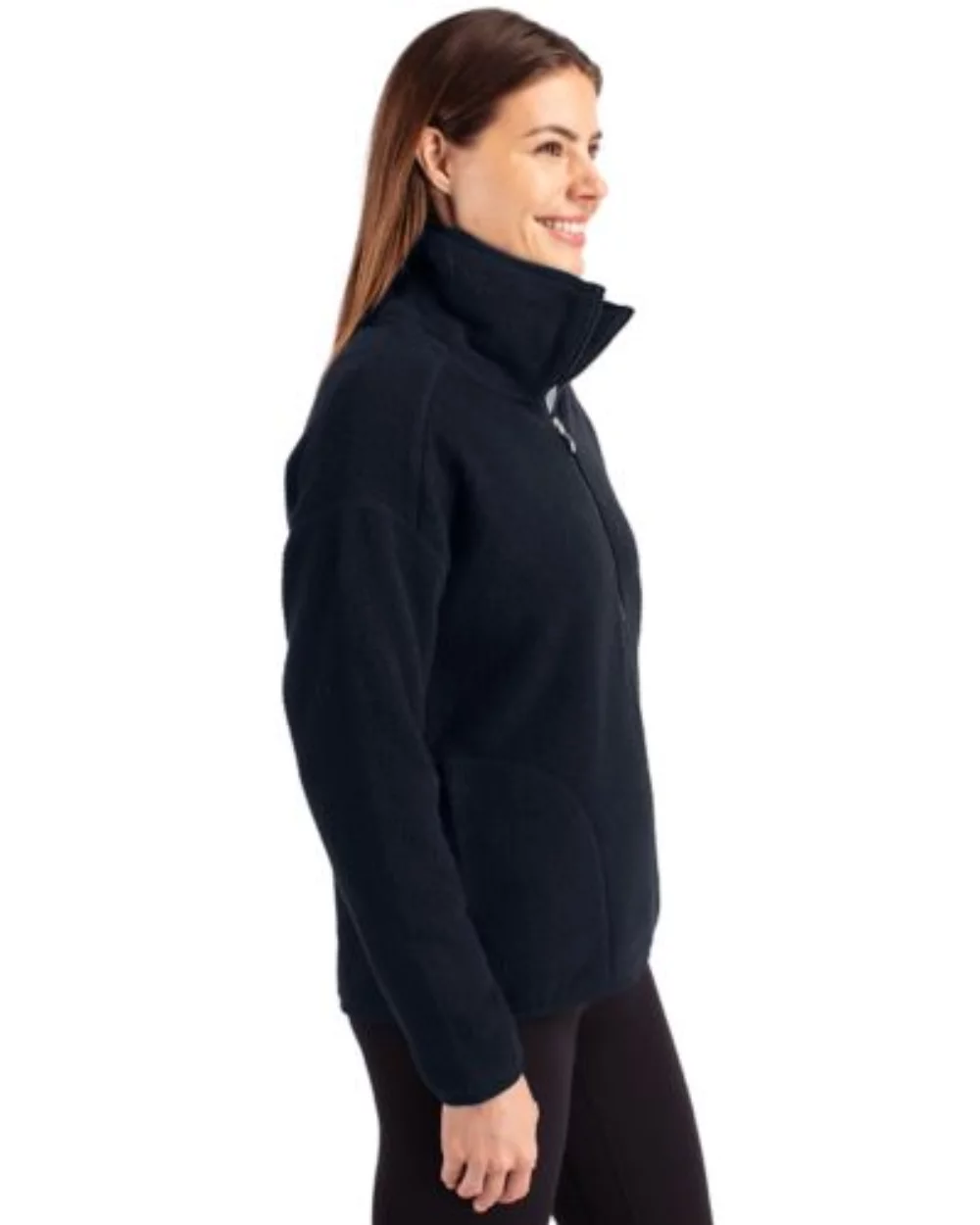 Veste polaire Cutter & Buck Cascade Eco Sherpa pour femmes