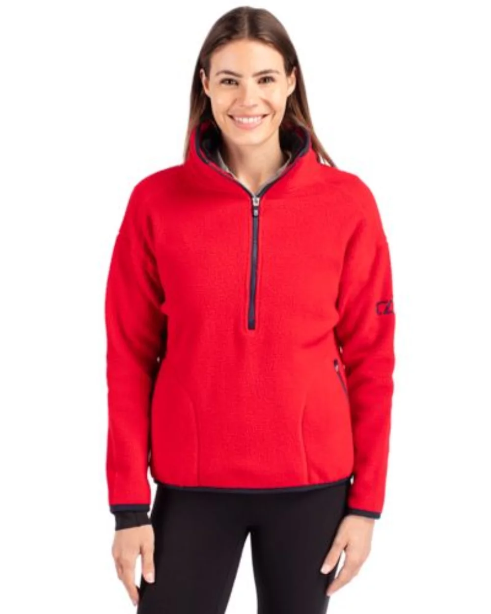 Veste polaire Cutter & Buck Cascade Eco Sherpa pour femmes