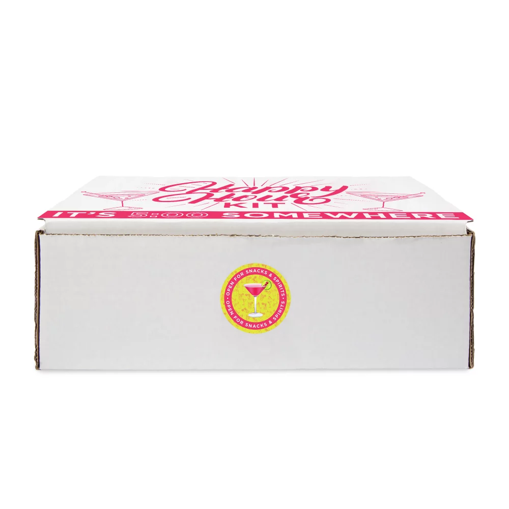 Kit de cocktails pour l'heure de l'apéritif avec sac fourre-tout