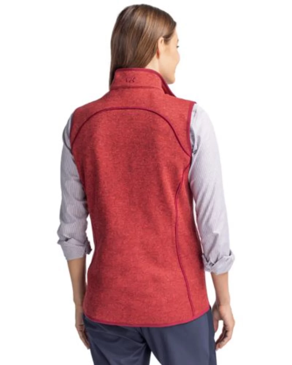 Gilet zippé pour femme en tricot Cutter & Buck Mainsail