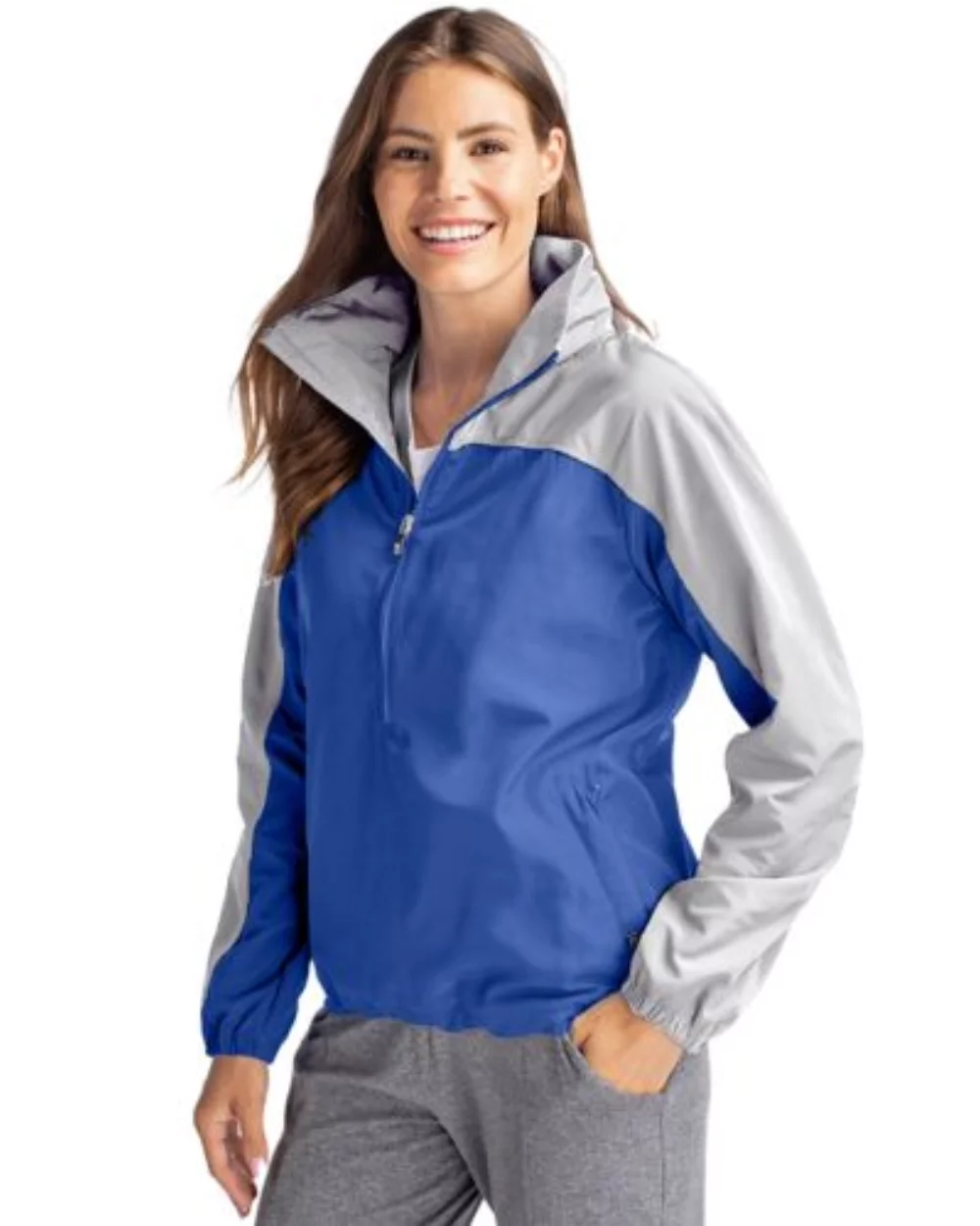 Cutter & Buck Charter Eco Recycled Womens Anorak Jacket
