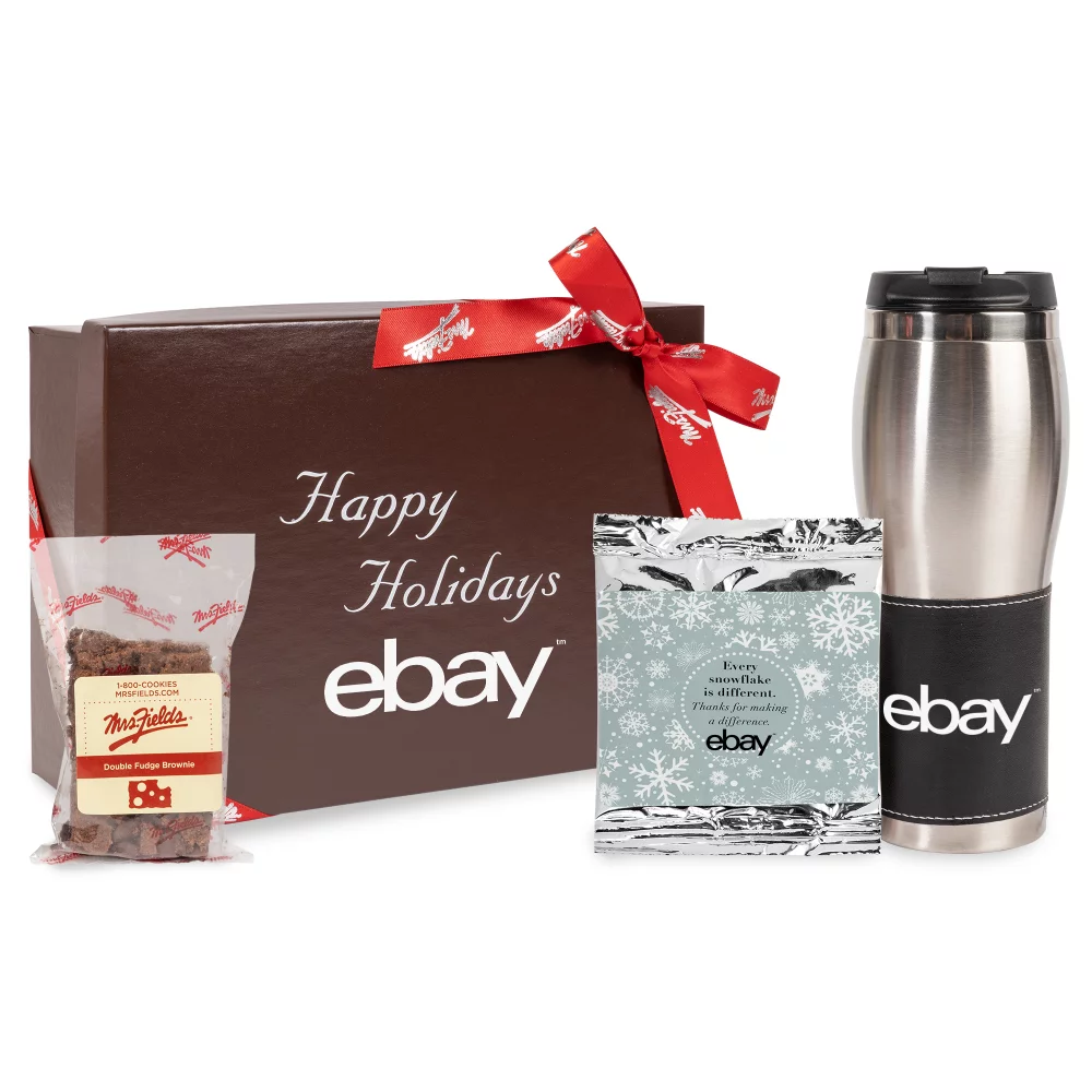 Ensemble de vaisselle Mrs. Fields avec brownie